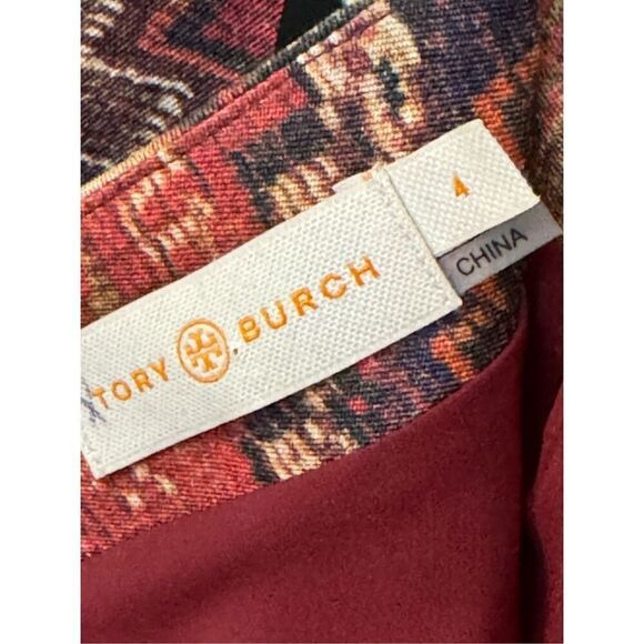 Tory Burch KERA Pencil Wool /Silk Marrakech Tapestry Skirt 4 - Picture 5 of 6
